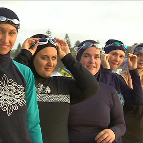 Burkini Babes change perceptions one ocean swim at a time
