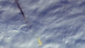 NASA meteor Bering Sea