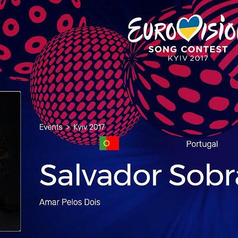 Eurovision webpage