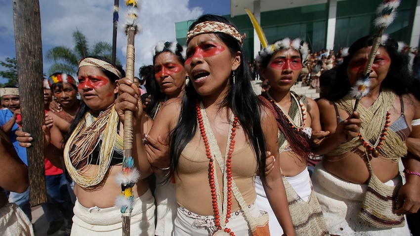 Image for read more article 'Indigenous tribe celebrates court decision to protect Amazon rainforest'