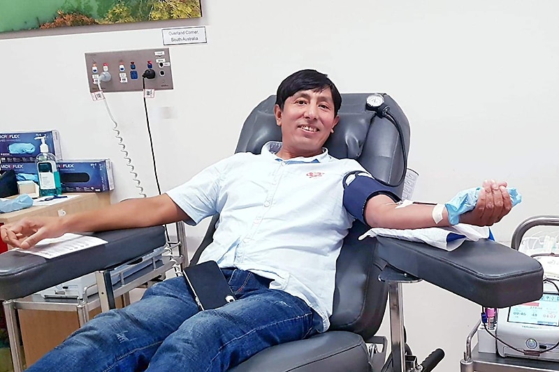 Sushil Chalise/Royal Western Club Nepali Blood Donation Drive