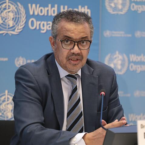 World Health Organisation Director-General Tedros Adhanom Ghebreyesus.