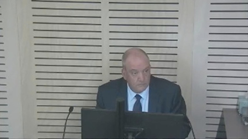Former Wagga Wagga MP Daryl Maguire giving evidence during the NSW Independent Commission Against Corruption on 14 October.