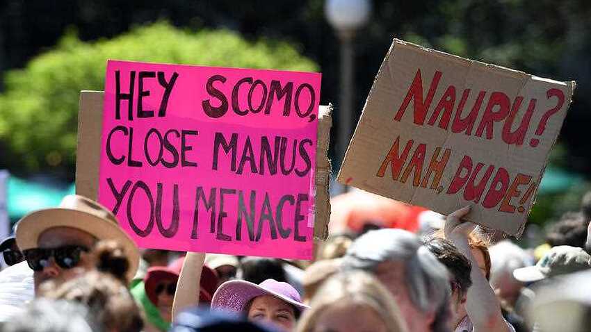 Image for read more article 'Asylum seekers detained on Manus, Nauru say Coalition win is 'terrible news' for them'