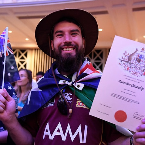 An Australian citizenship ceremony