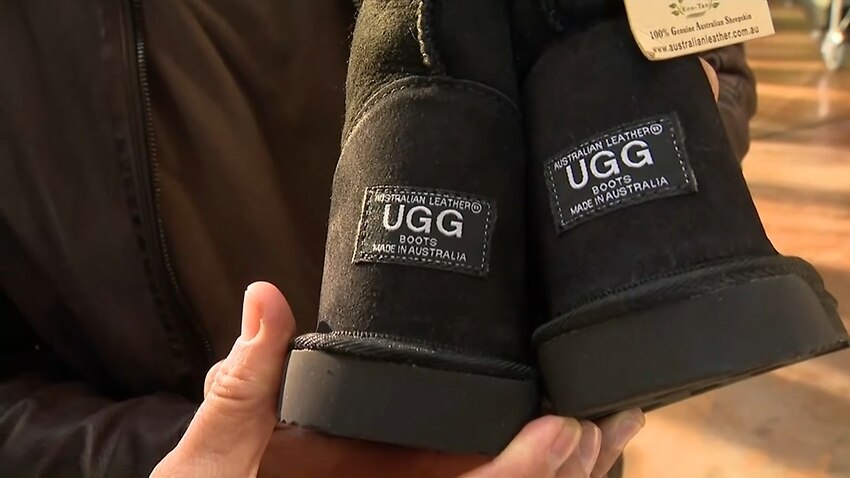 are uggs made of leather