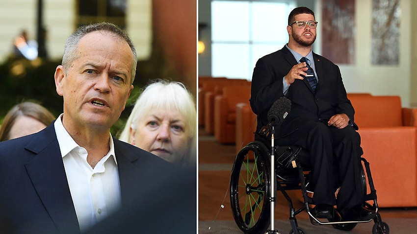 Image for read more article ''Overdue': Shorten backs royal commission into disability abuse'