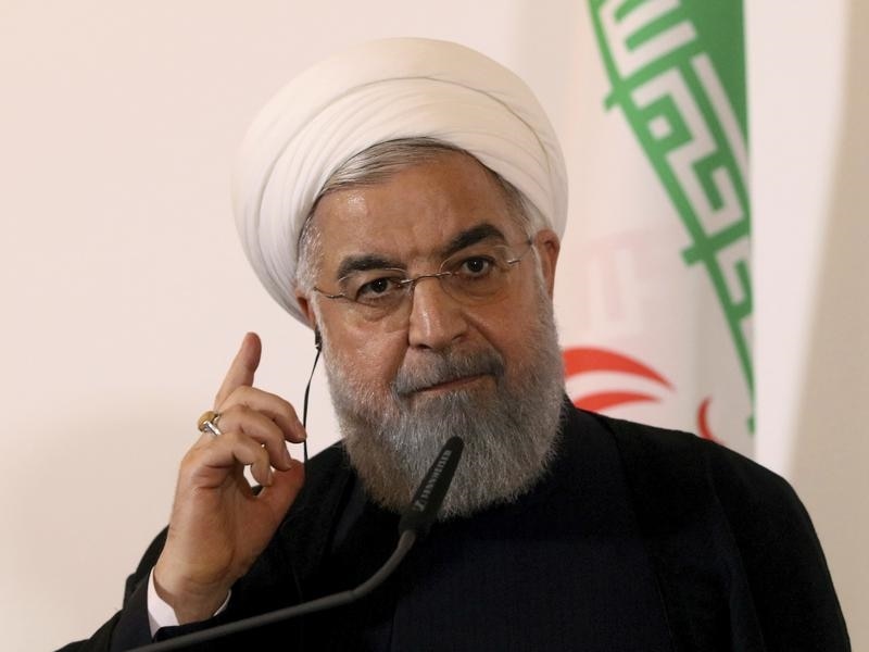 Iranian President Hassan Rouhani.