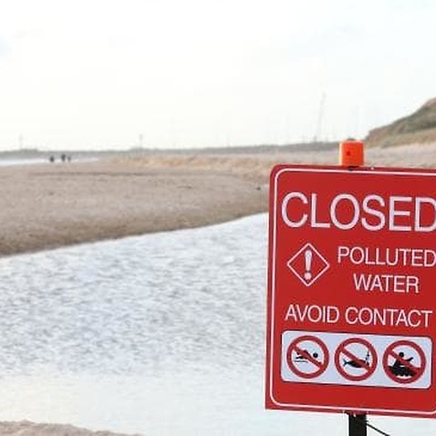 A 200m section of Christies Beach has been closed to the public.