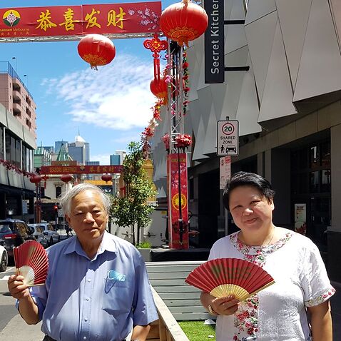 Danny Doon & Eng Lim of Melbourne Dai Loong Association