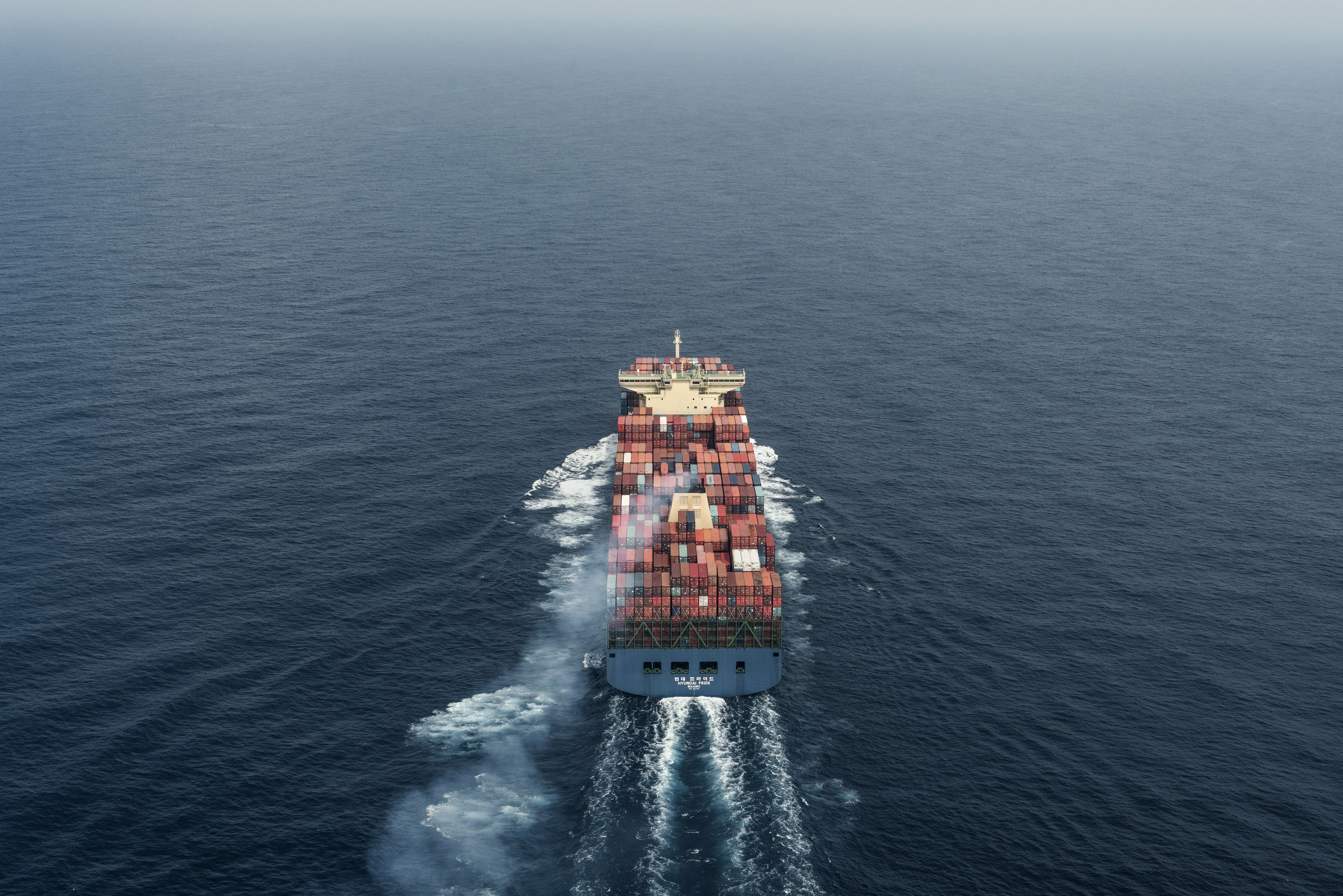 A cargo ship navigates one of the worlds busiest shipping lanes, near Hambantota, Sri Lanka, May 2, 2018.