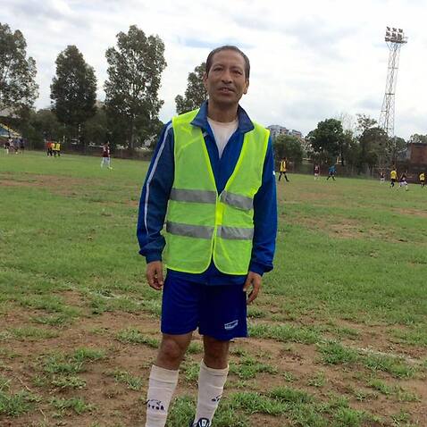 Raju manandhar, Former manager of nepali football team.