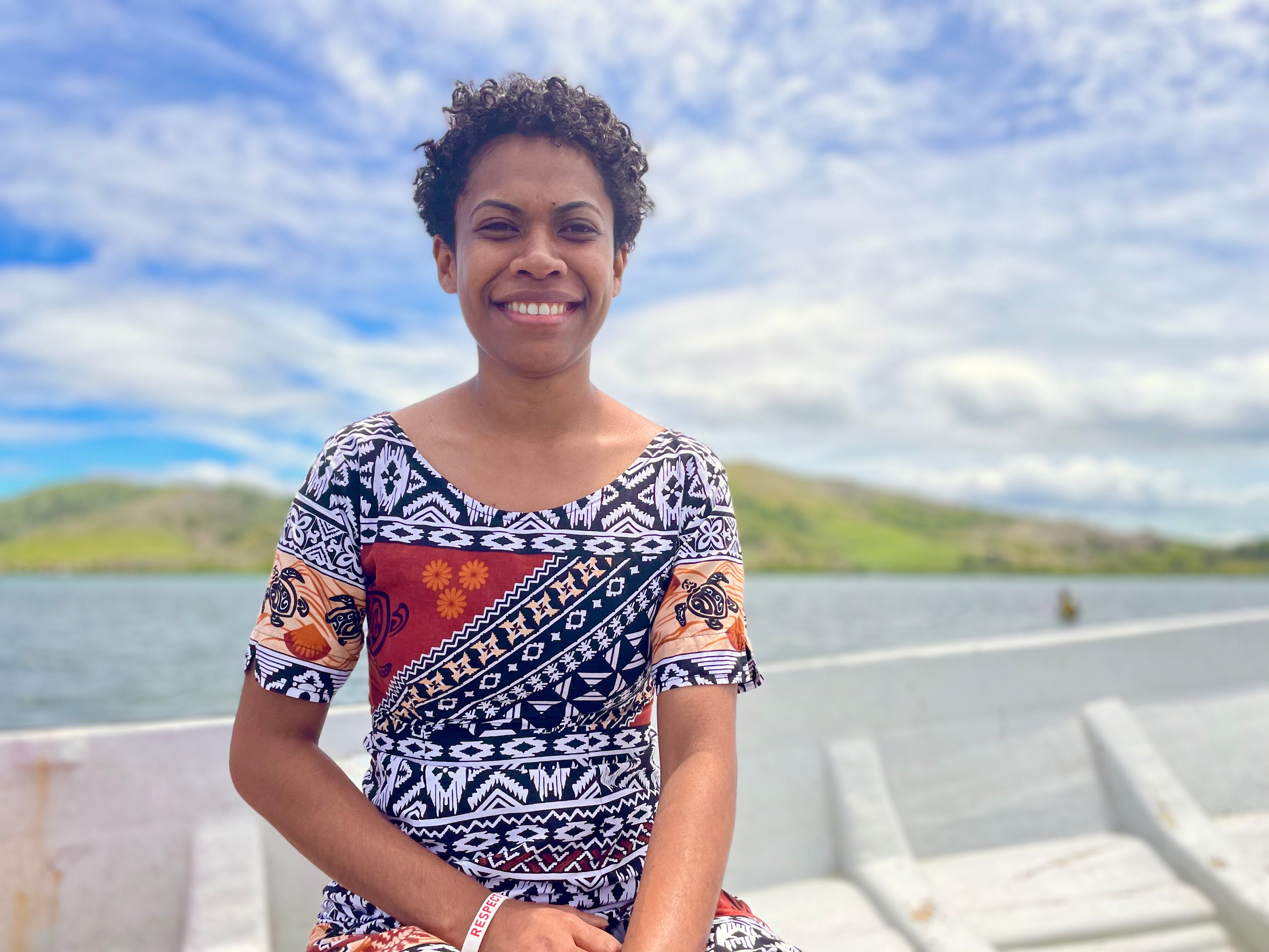 Alani Tuivucilevu works for the Women in Fisheries Network Fiji. 