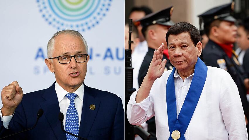 ASEAN summit: Malcolm Turnbull has raised Duetete's drug war