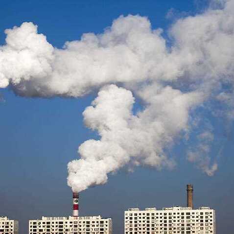 coal power, smoke stack