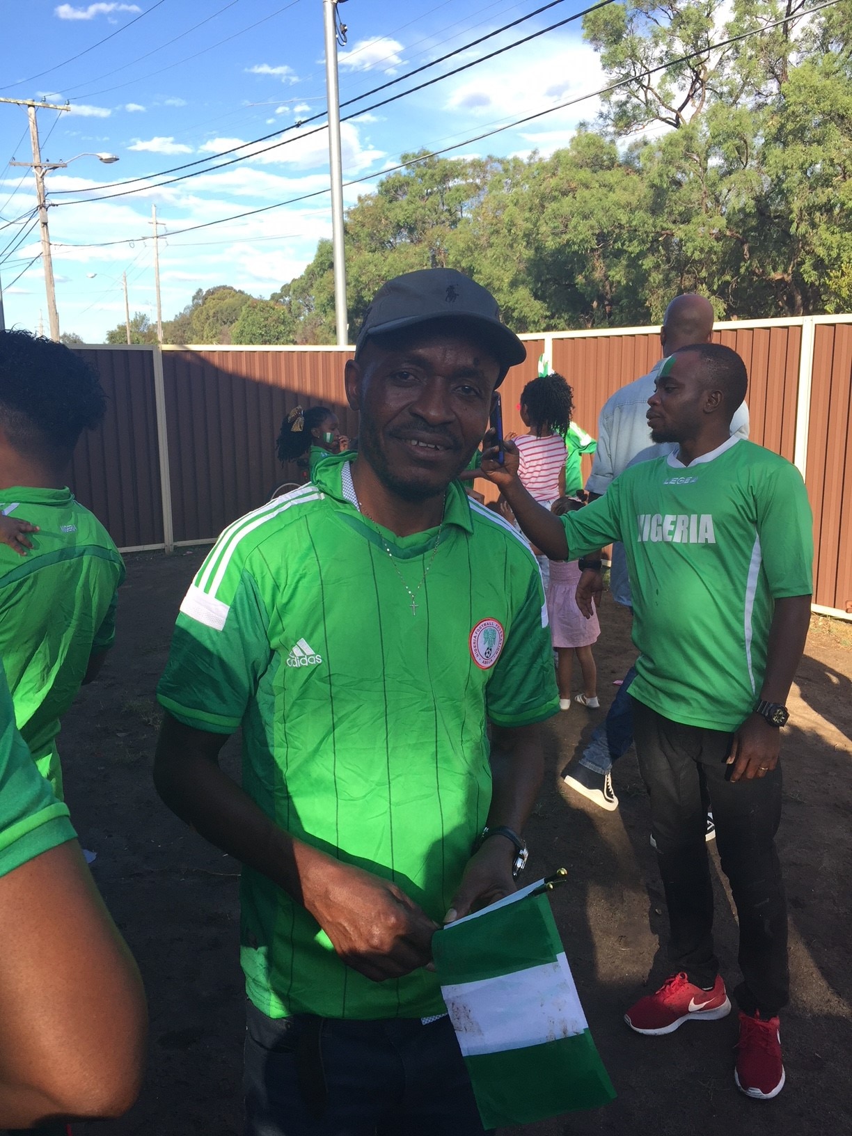 Nigerian football fan Joe Musa on house a Super Eagles World Cup journey.