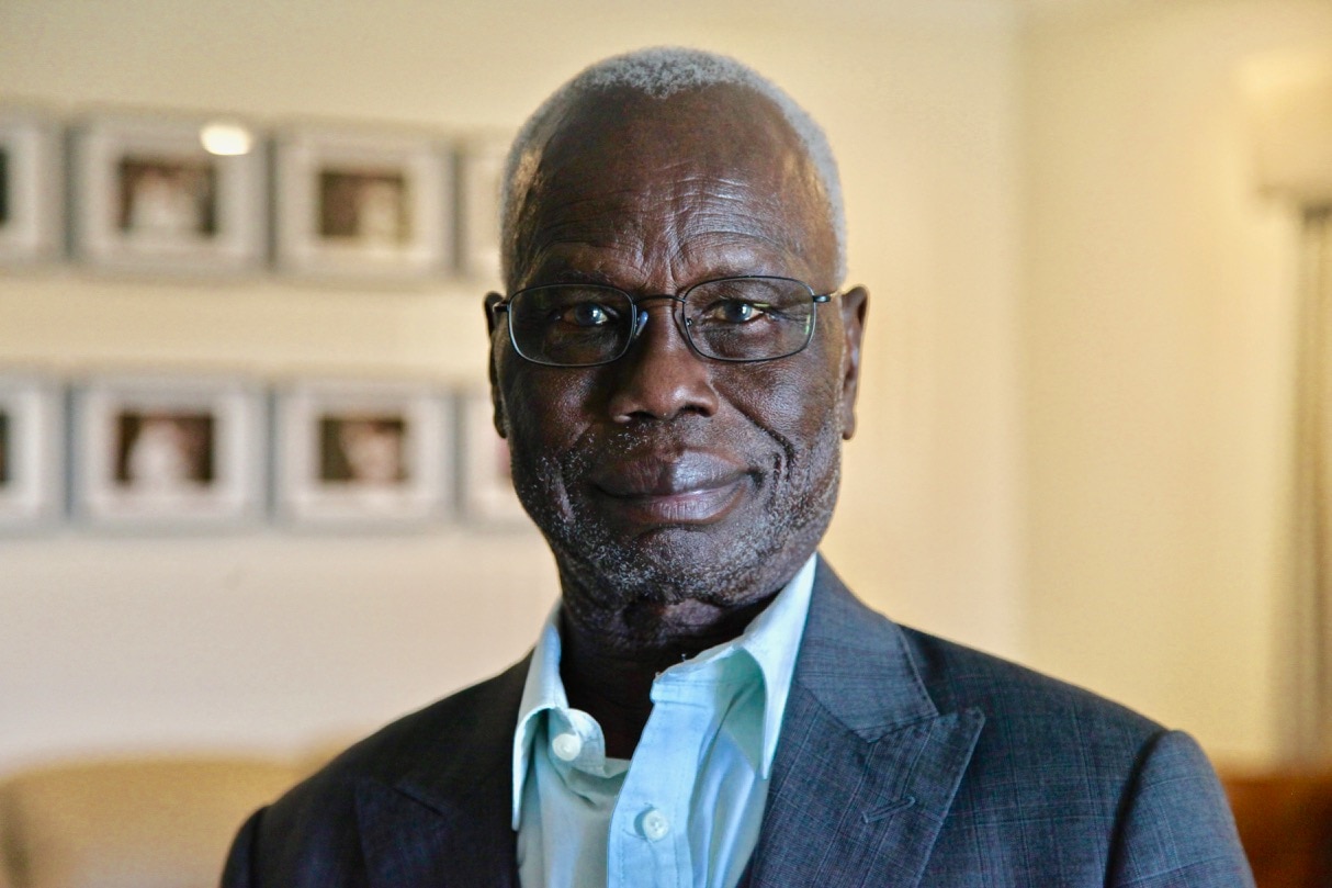 Jok Babok earned his master's degree at 75 years of age. 