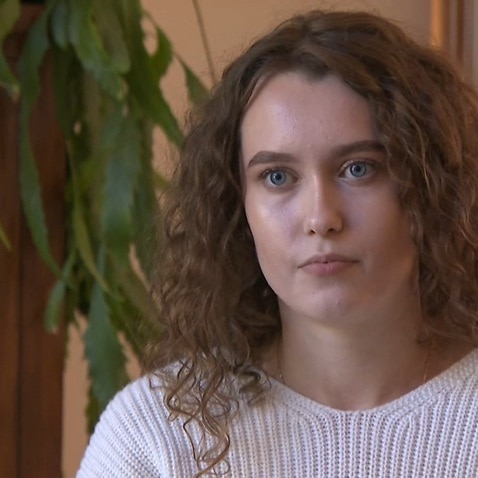 Ukrainian student Julia Trachuk hopes to resume her studies at an Australian university (SBS)