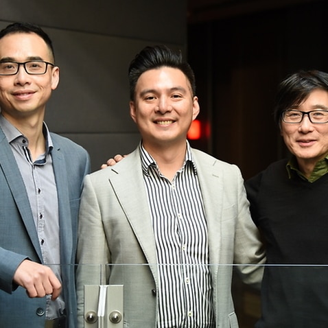 Leo Huang, Adam Wang and Thomas Sung 