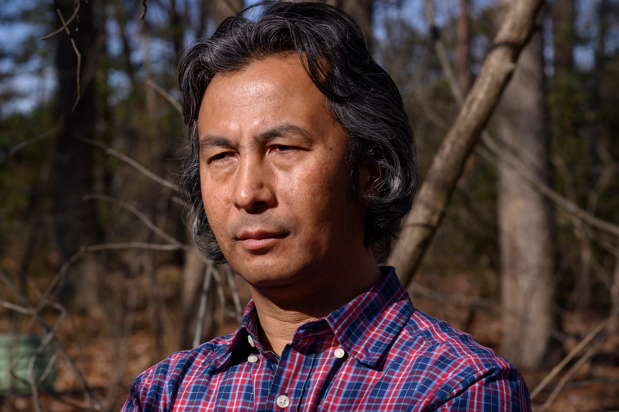 Tahir Hamut, an Uighur whose blood was taken by Chinese police in Xinjiang, at his home in Virginia. Tahir Hamut, an Uighur whose blood was taken by Chinese police in Xinjiang, at his home in Virginia.