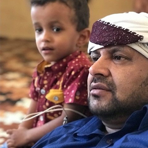 Ahmed Al-Shubili and his son Ahed