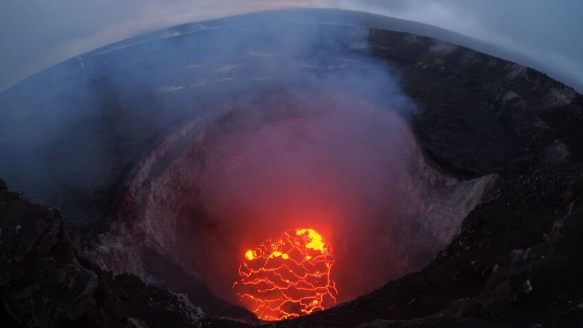 Tourist falls into active volcano while trying to get a better look | SBS News