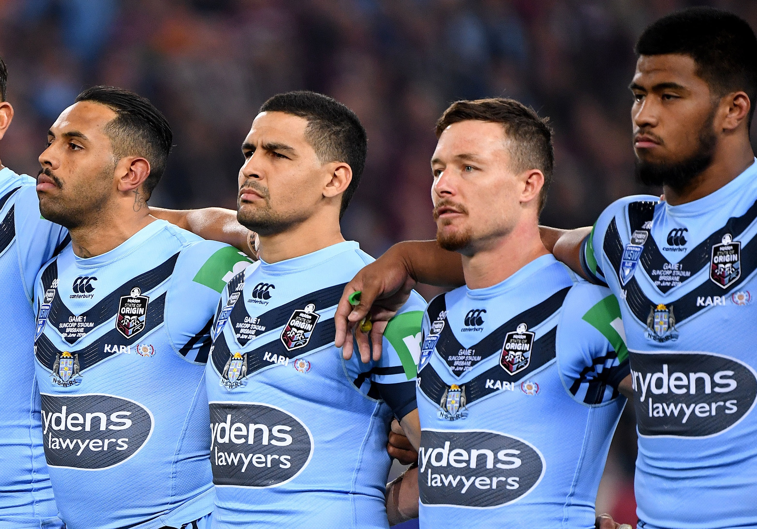 State Of Origin Players Stay Silent During National Anthem