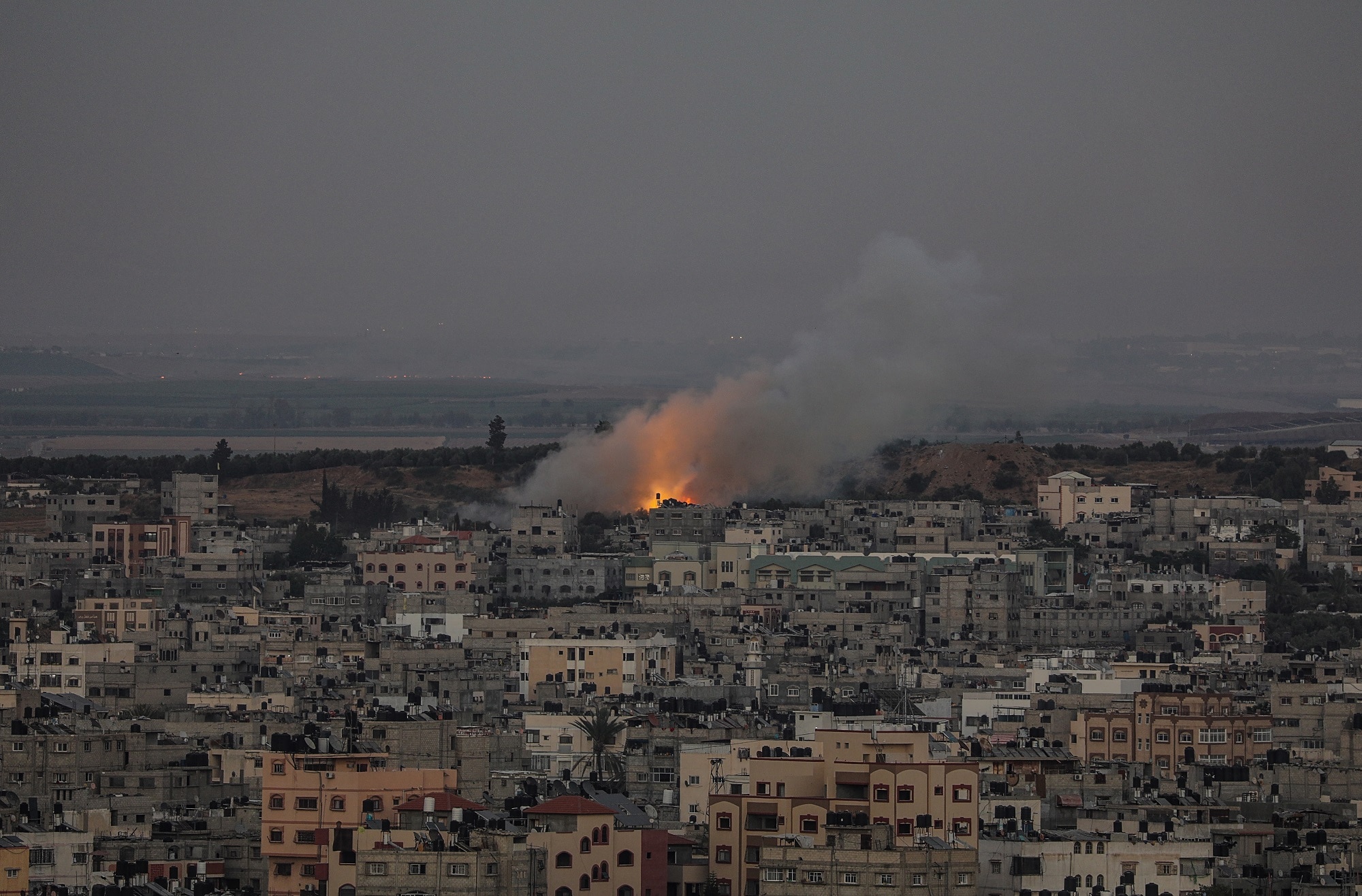 Palestinian health officials say more than 200 people have been wounded in the Israeli airstrikes on Gaza.