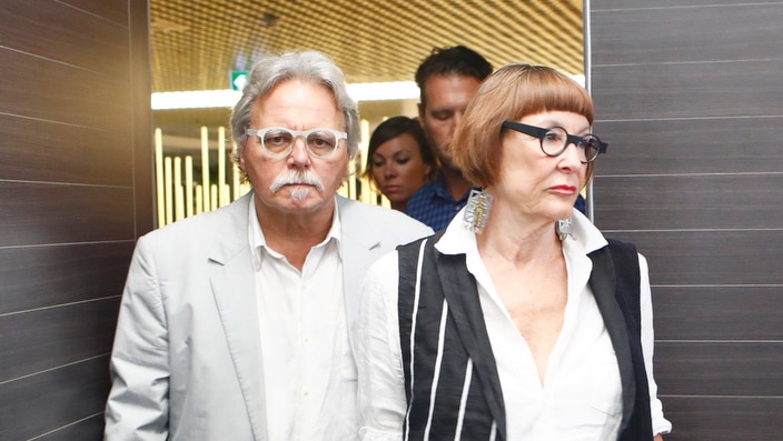 John Ruszczyk (left), the father of Justine Damond Ruszczyk, with his wife Marian Hefferen.
