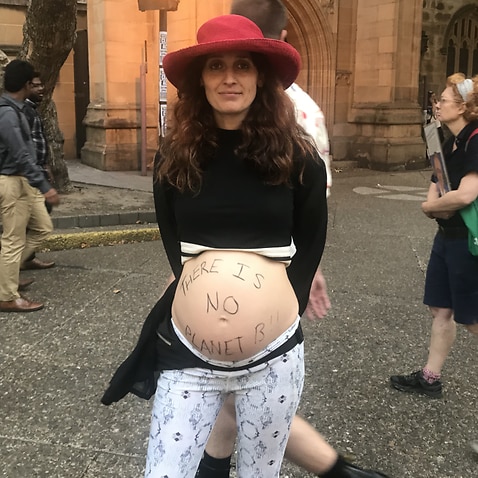 Jola Jones, 34, is six and a half months pregnant and worried about the future for her unborn baby. 