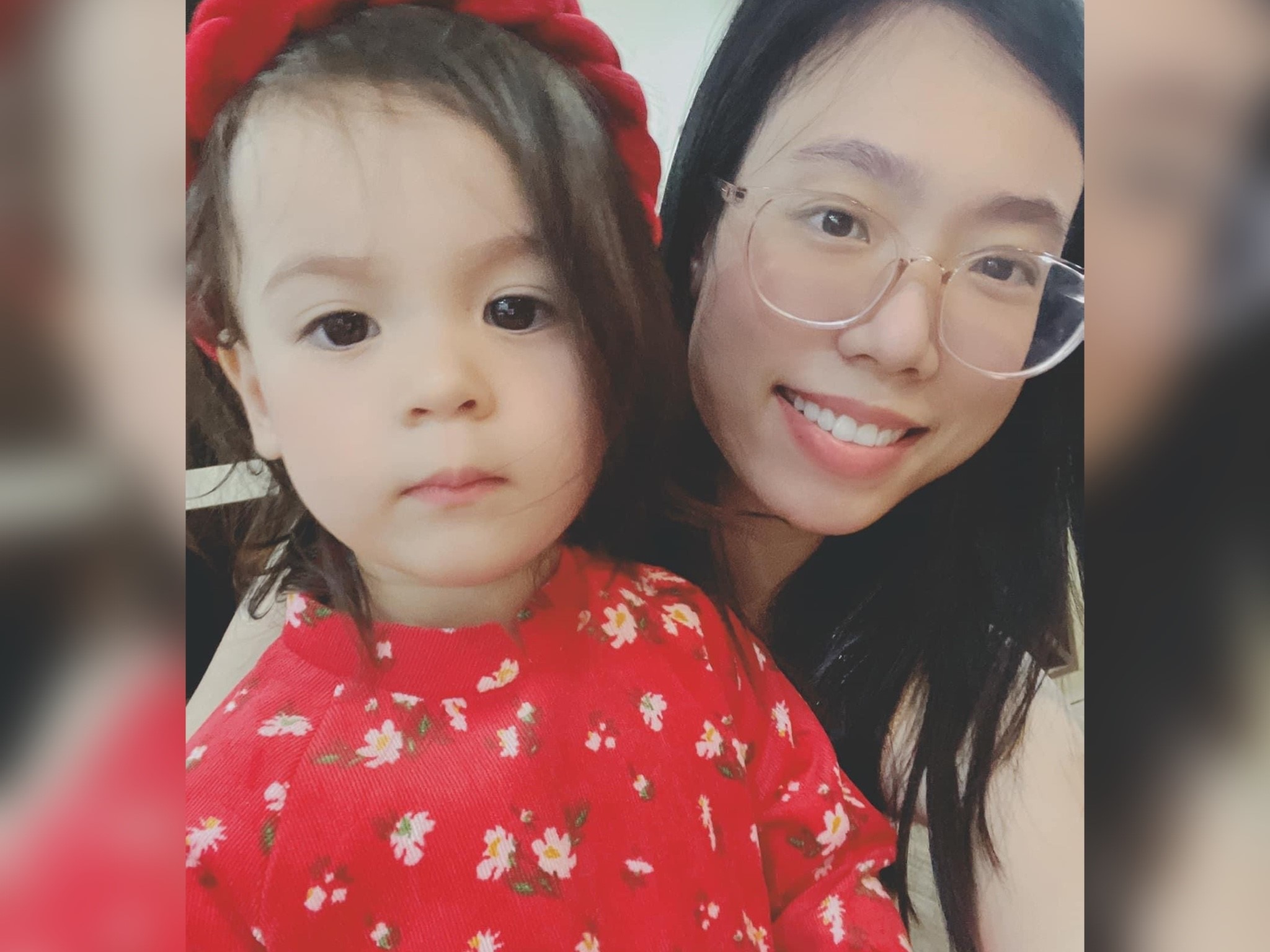 Chị Giang cùng con gái Kylie lần đầu tiên đón Tết ở Việt Nam.
