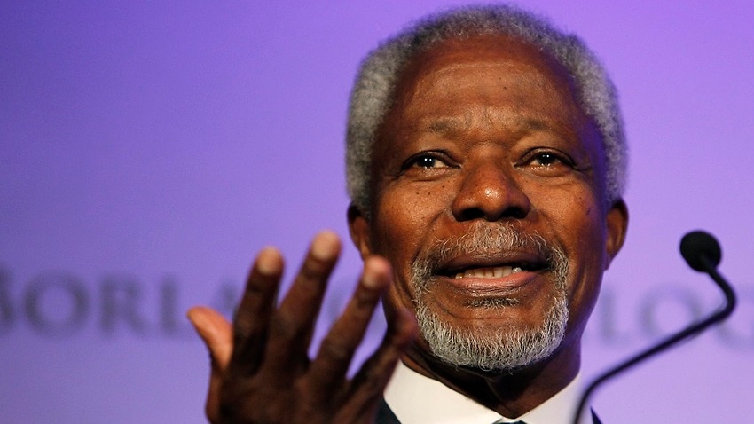 Image for read more article ''Guiding force for good': World mourns loss of Kofi Annan'