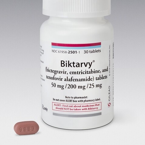 Adults diagnosed with the H-I-V-one infection will be able to easily access the powerful triple-therapy Biktarvy drug. 