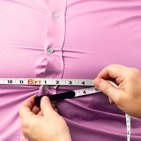 Obese man with 72 inch waist/Getty Images