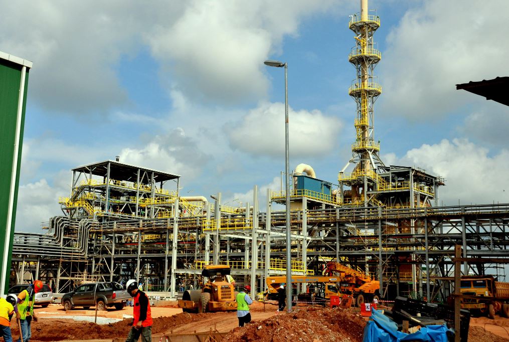 Lynas plant in east Malaysia.