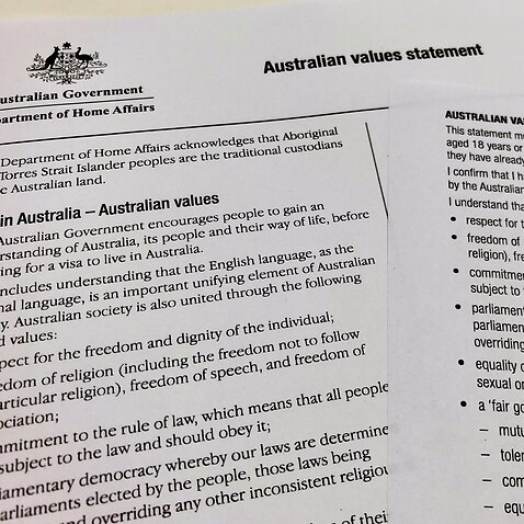 updated Australian Values Statement