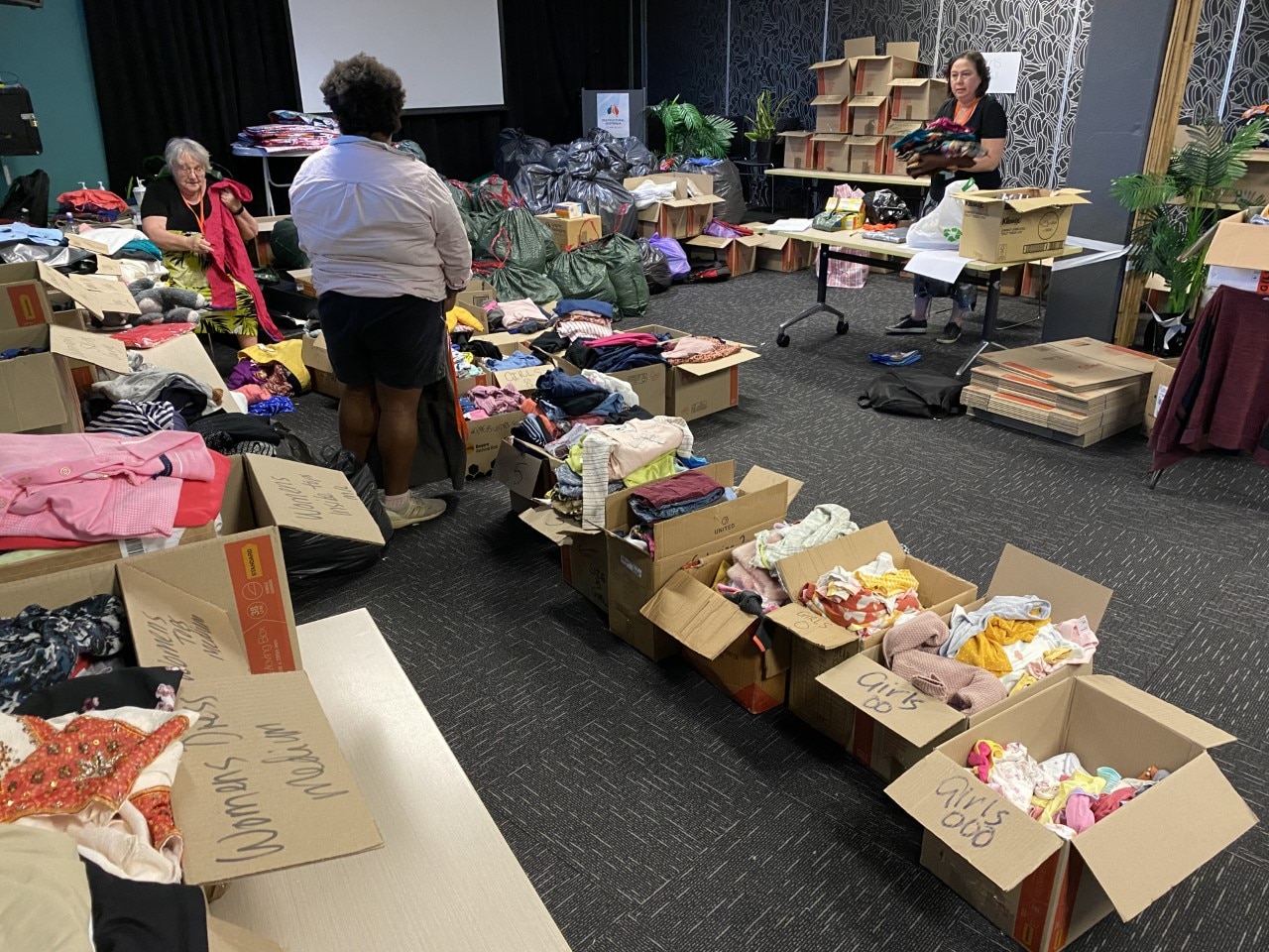 Some of the donations received by Multicultural Australia. 