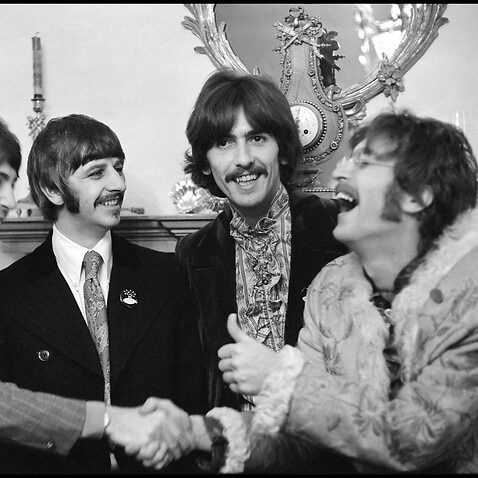 The Beatles at Victoria and Albert Museum