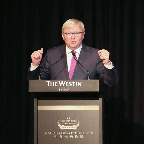 Kevin Rudd at Australia-China Future Forum