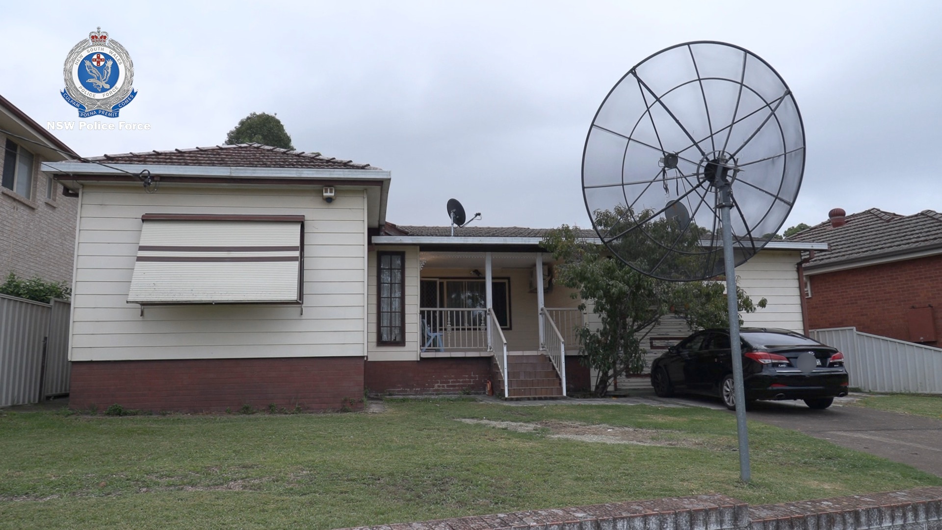 NSW Police said four people were arrested in dawn raids on Wednesday