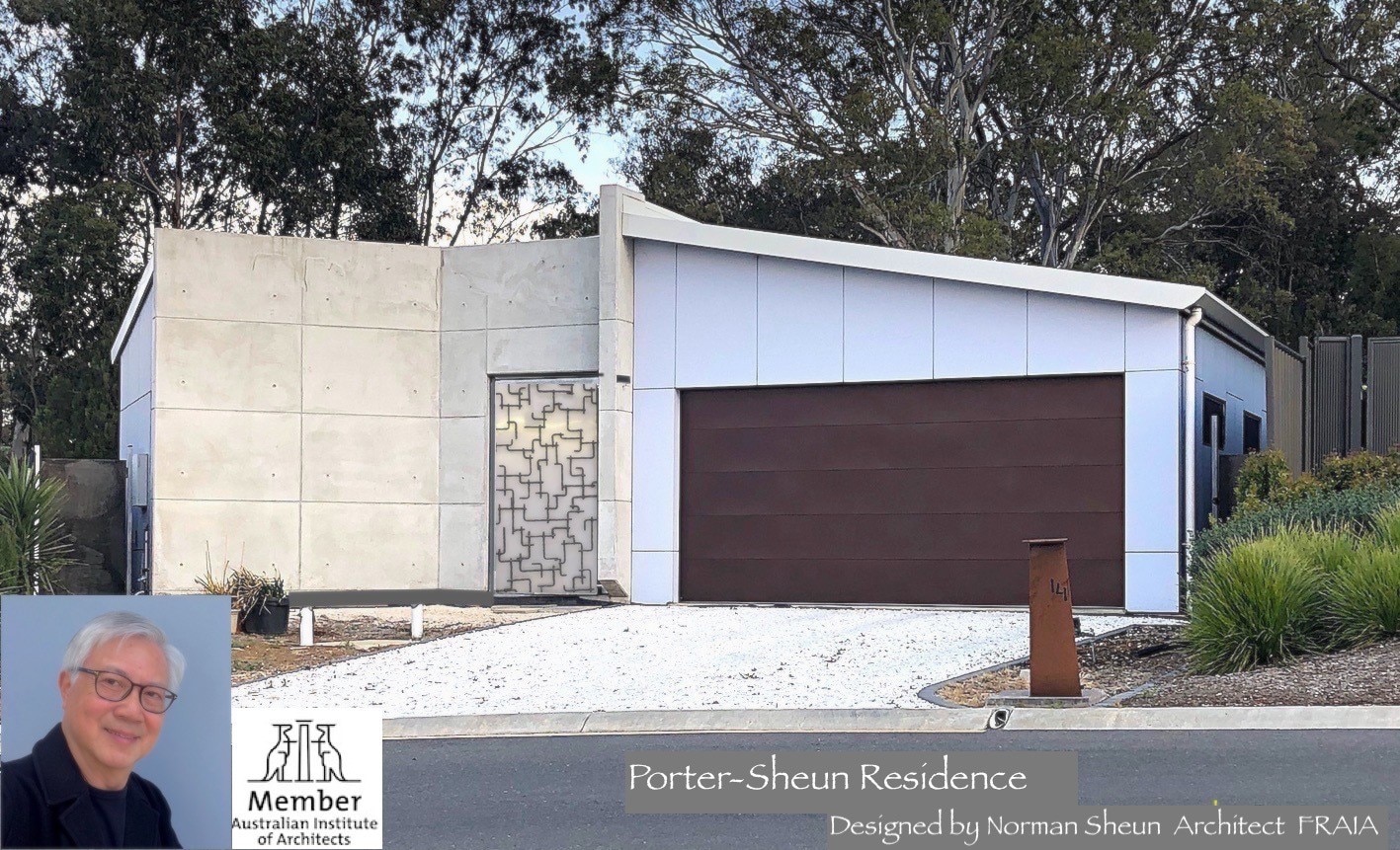 Porter-Sheun Residence is designed by Norman Sheun