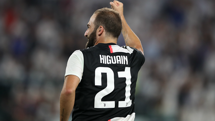 Higuain changed jersey number for daughter
