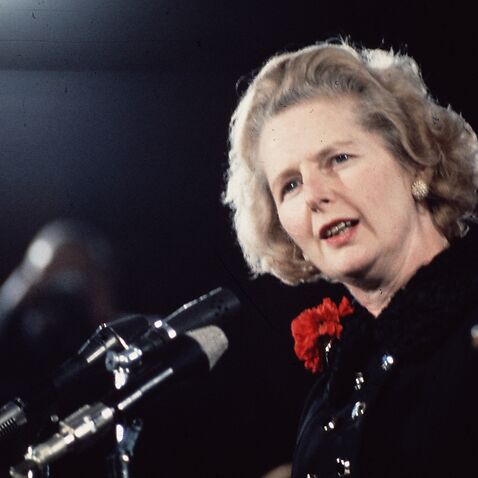 Margaret Thatcher in 1975 takes over from Edward Heath as the new leader of the Conservative Party.