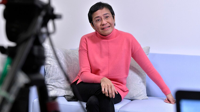 Philippines journalist, Maria Ressa, who has been named a Nobel Peace Prize winner has been opposed from entering Oslo next month to receive the award.