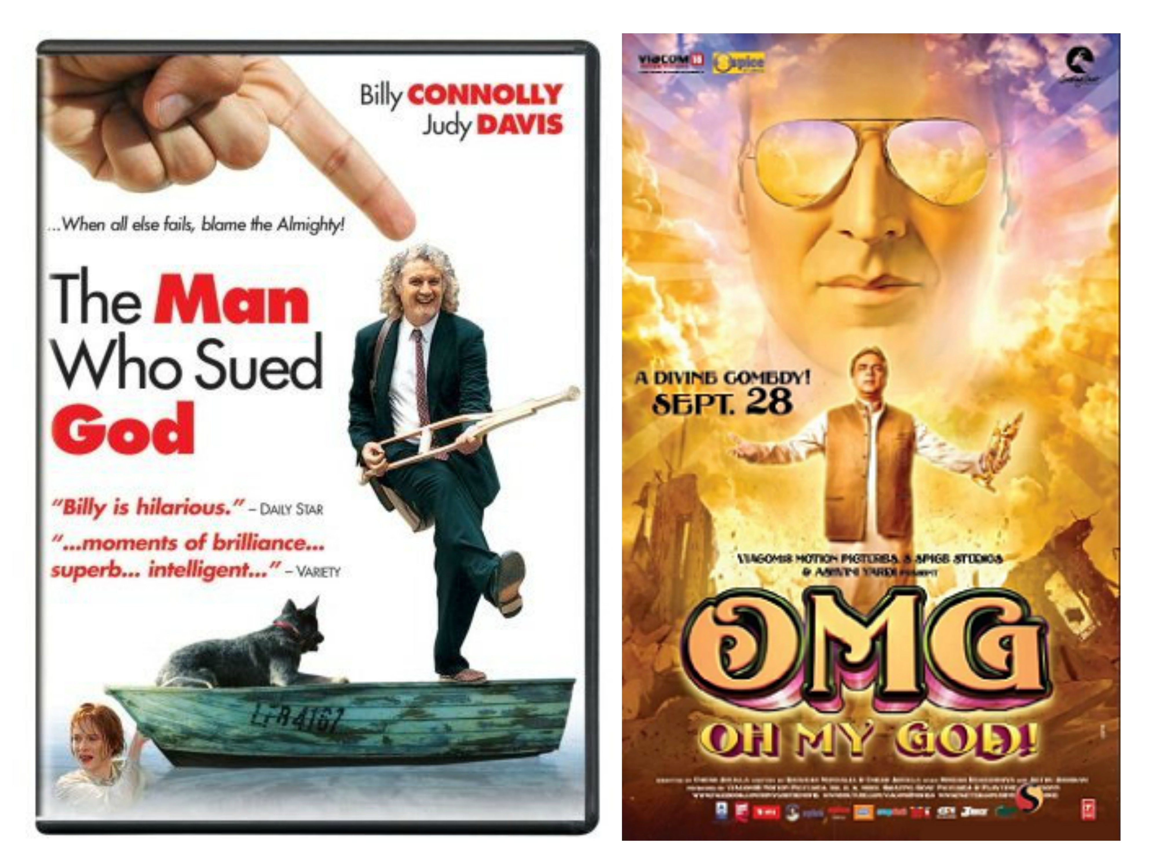 The Man Who Sued God (2001) and OMG - Oh My God! (2012)