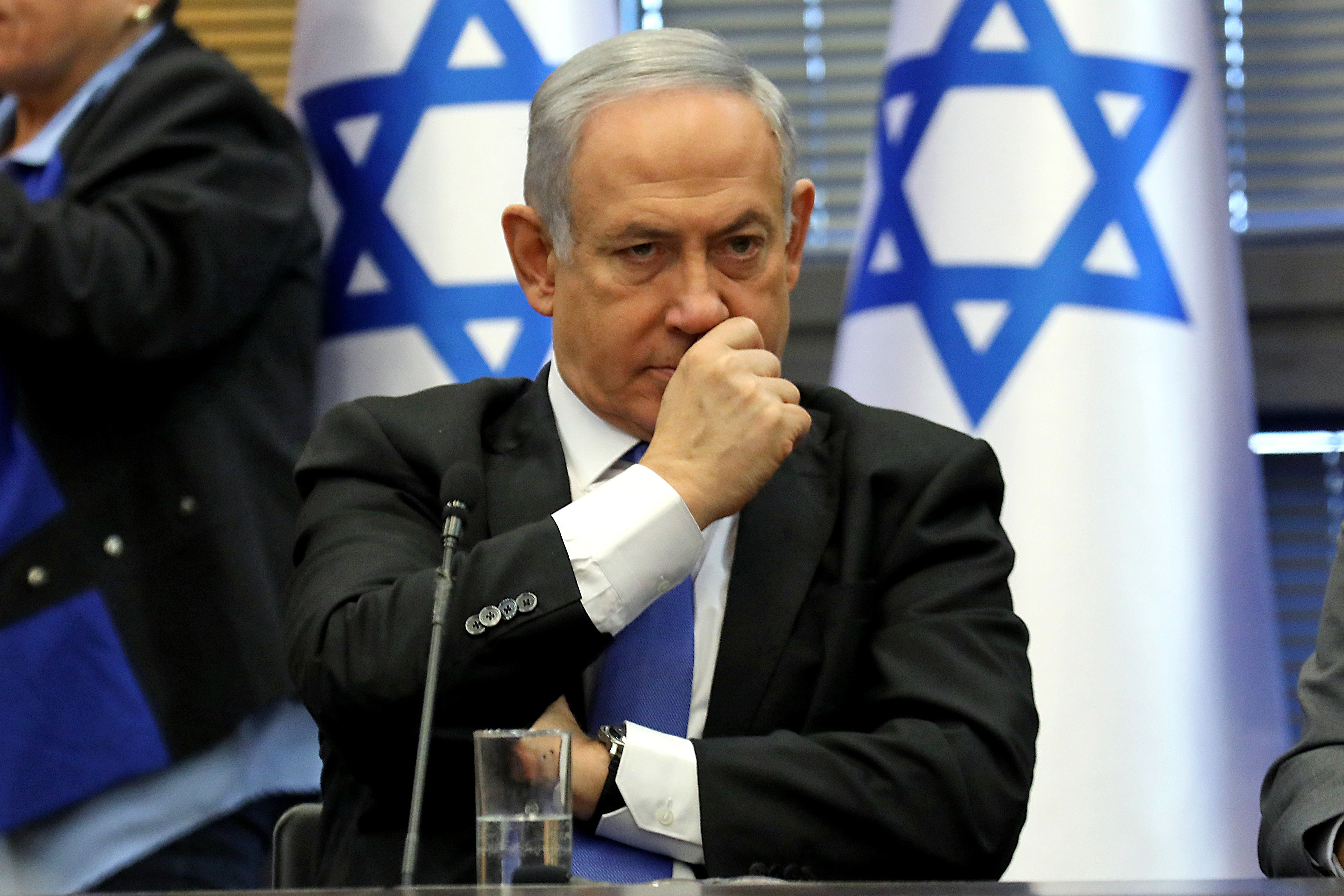 Defiant Benjamin Netanyahu vows to remain Israel's leader despite