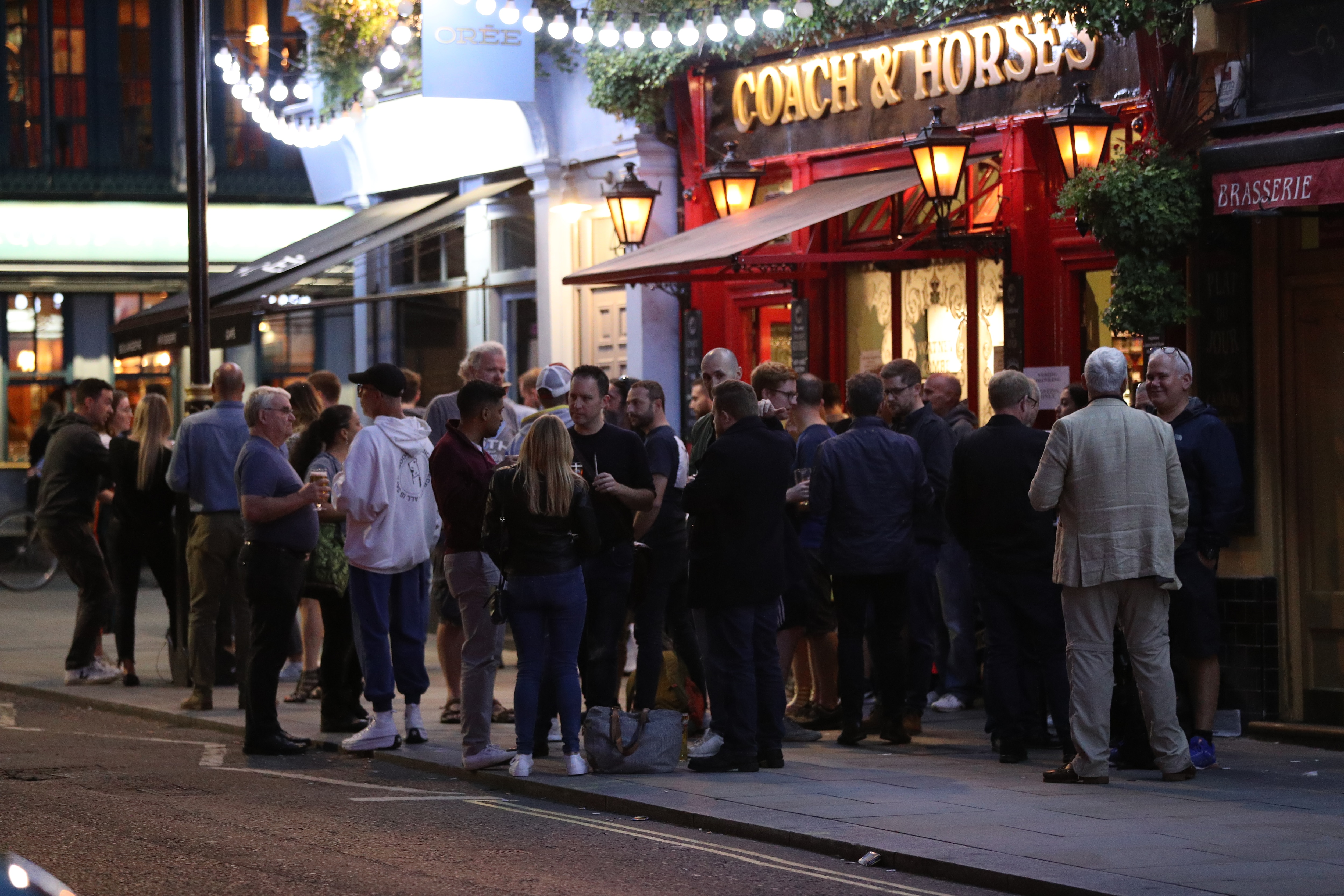 Boris Johnson has warned pubs across Britain may be forced to close early.