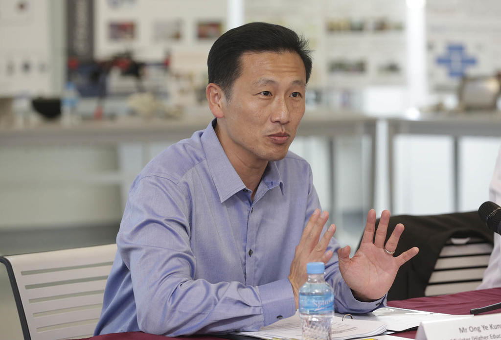 Singapore's education minister Ong Ye Kung said the country's school are better prepared than during the SARS outbreak. Singapore's education minister Ong Ye Kung