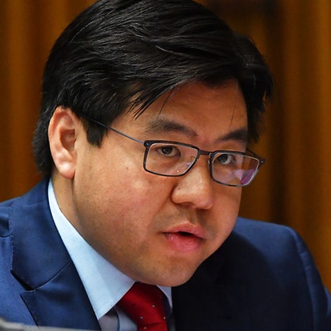 Race Discrimination Commissioner Dr Tim Soutphommasane attends Senate Estimates at Parliament House in Canberra, Tuesday, Feb. 28, 2017. (AAP Image/Mick Tsikas) NO ARCHIVING