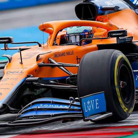 RICCIARDO Daniel (aus), McLaren MCL35M, action during the Formula 1 Grosser Preis Von Osterreich 2021, 2021 Austrian Grand Prix